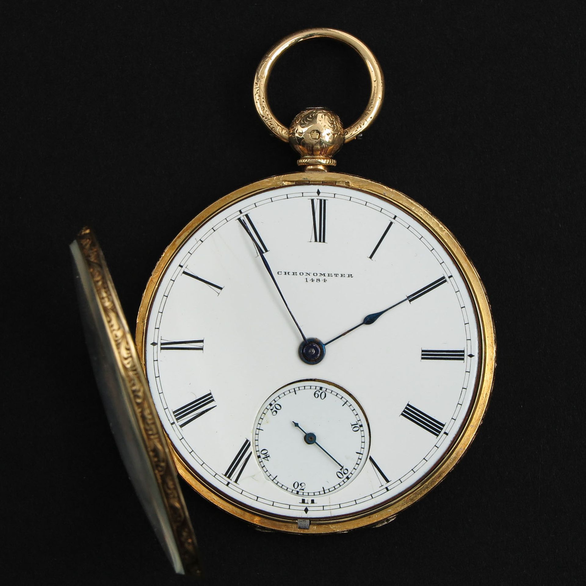 An 18KG Pocket Watch - Image 3 of 8