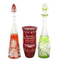 3 Pieces of Bohemian Crystal