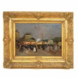 An Oil on Canvas Signed Luigi Loir