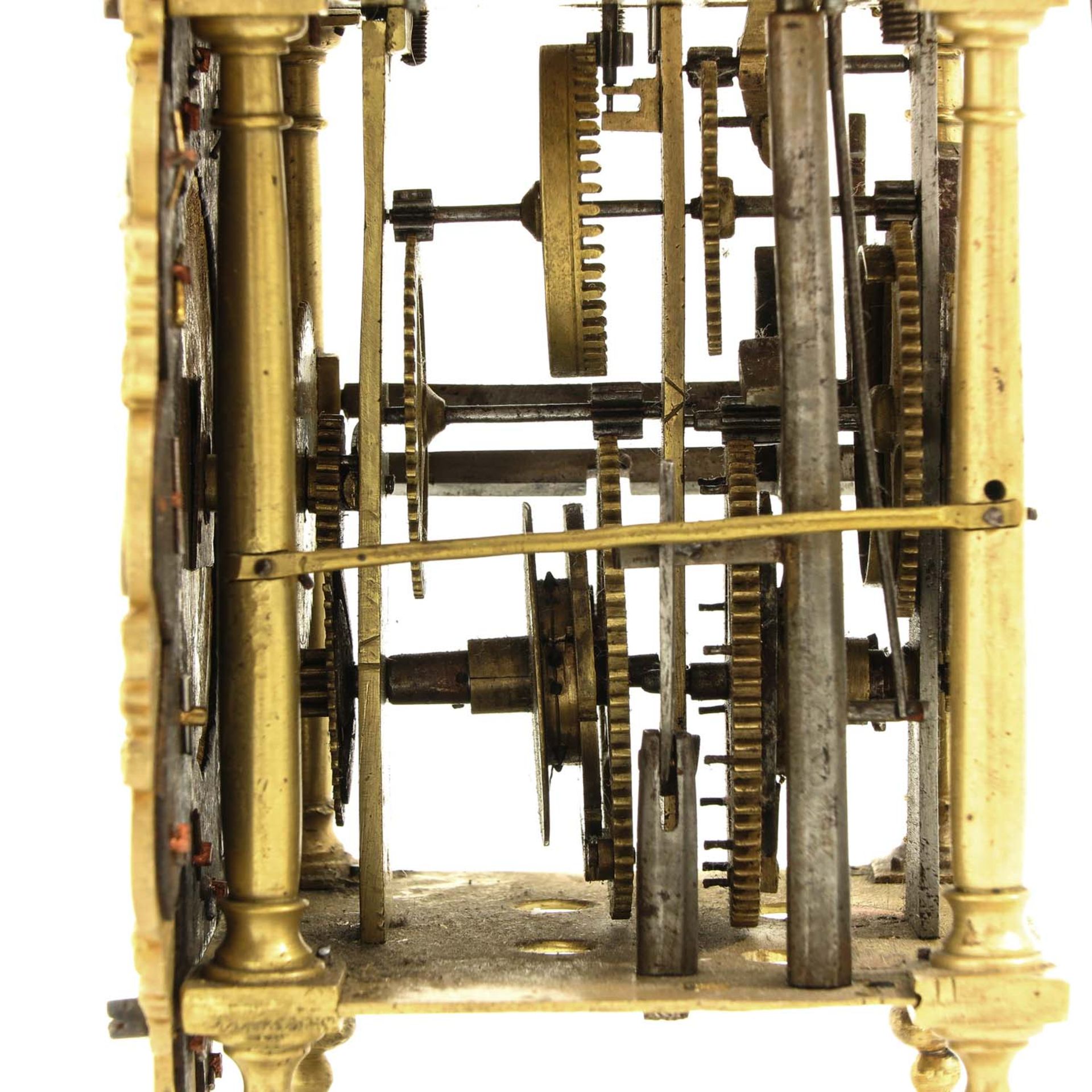 An 18th Century French Lantern Clock - Image 9 of 10