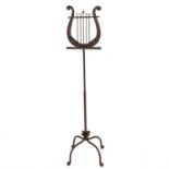 An Iron Sheet Music Stand