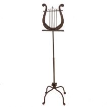 An Iron Sheet Music Stand