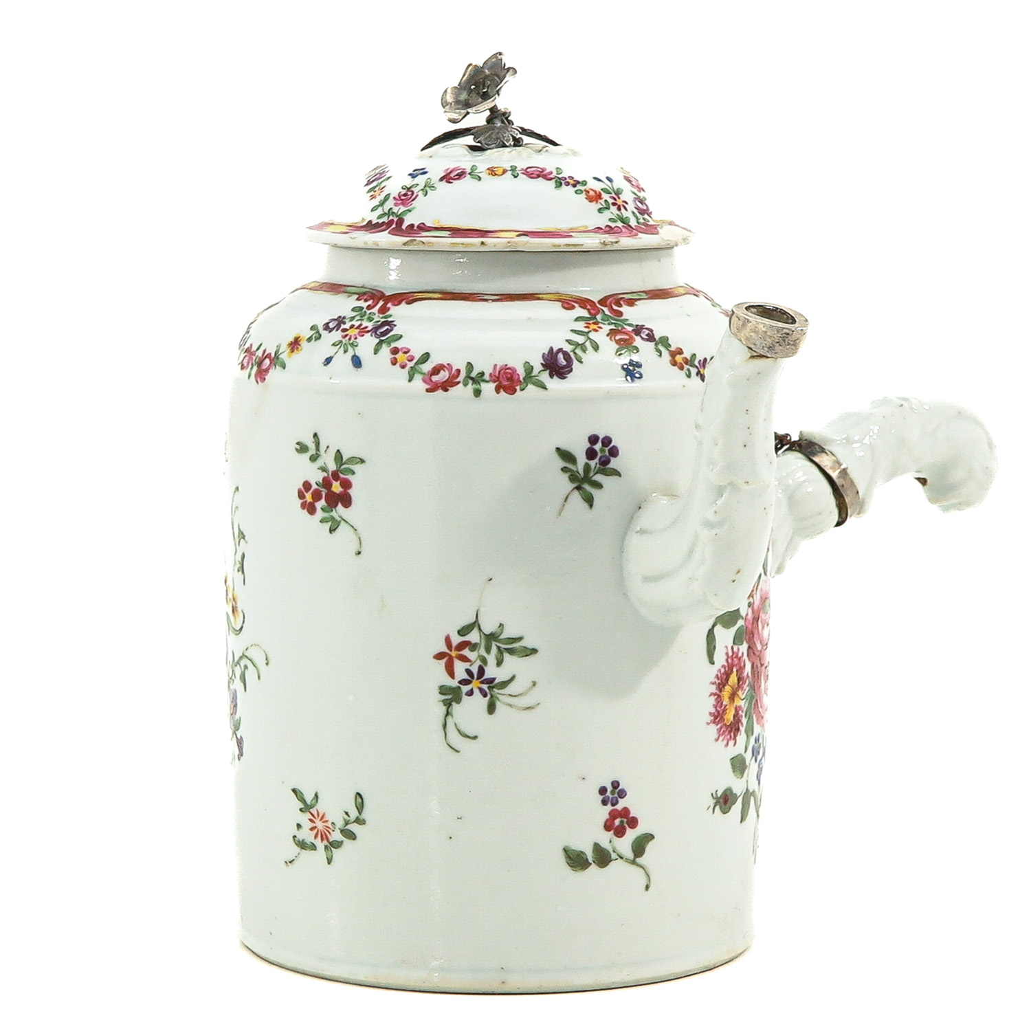 A Famille Rose Teapot - Image 4 of 10