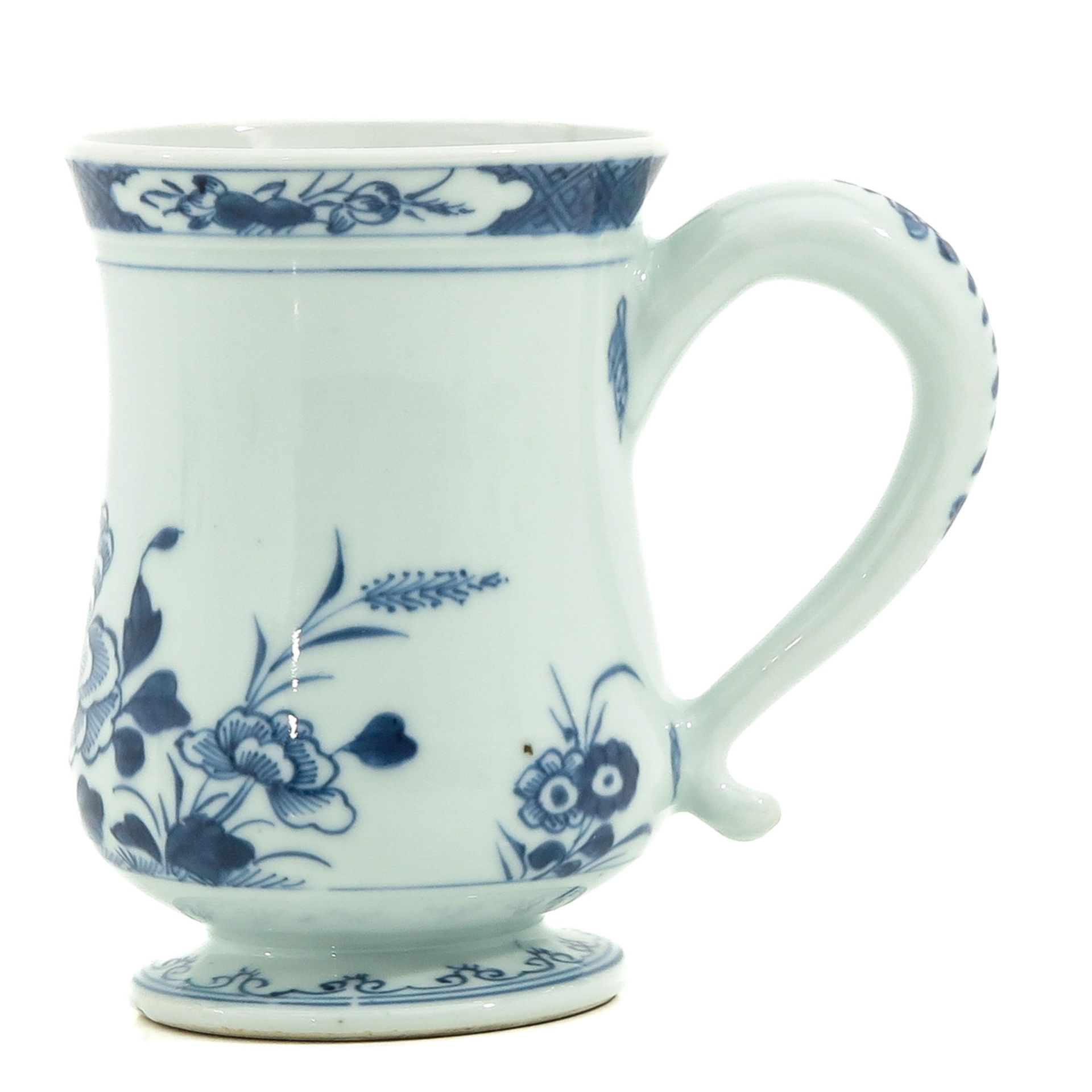 A Blue and White Mug