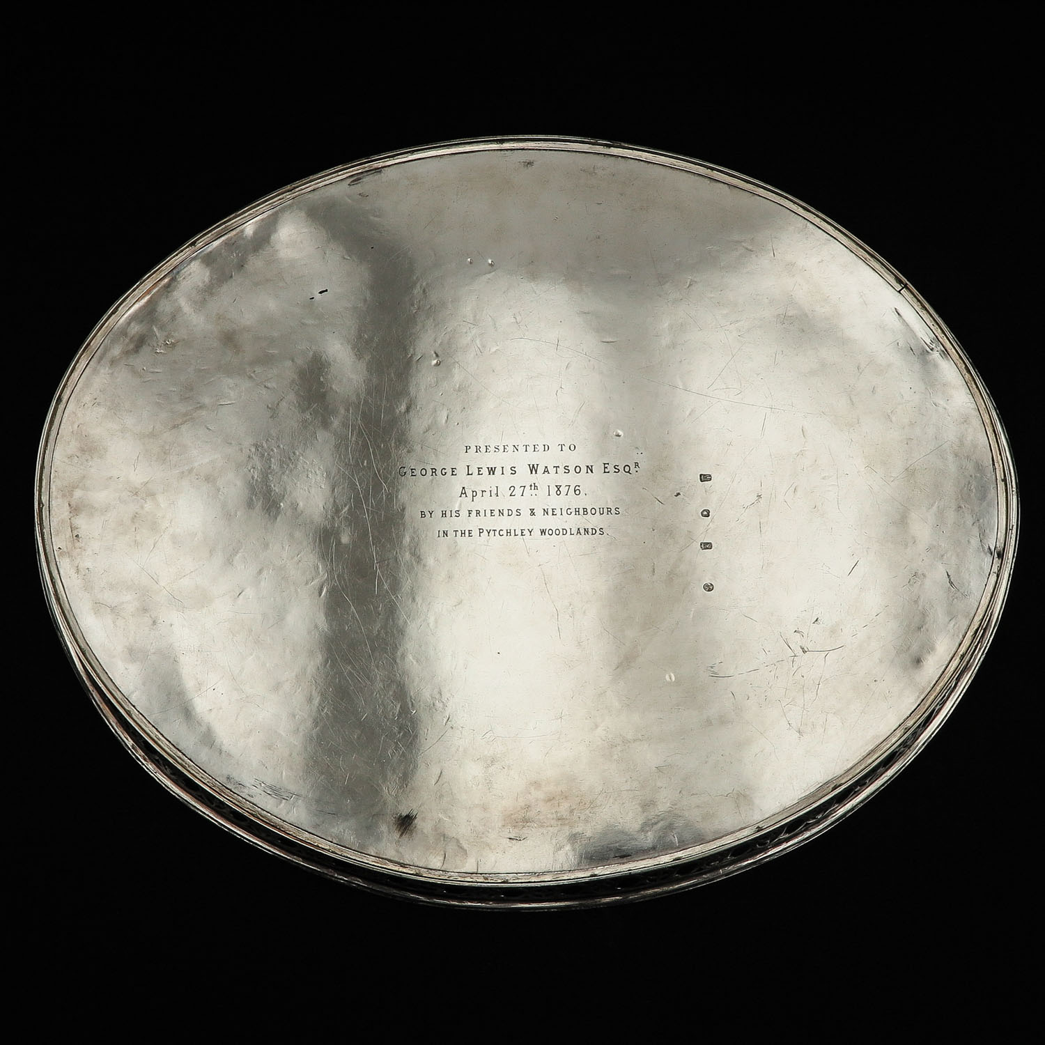 A Silver Tray - Image 3 of 6