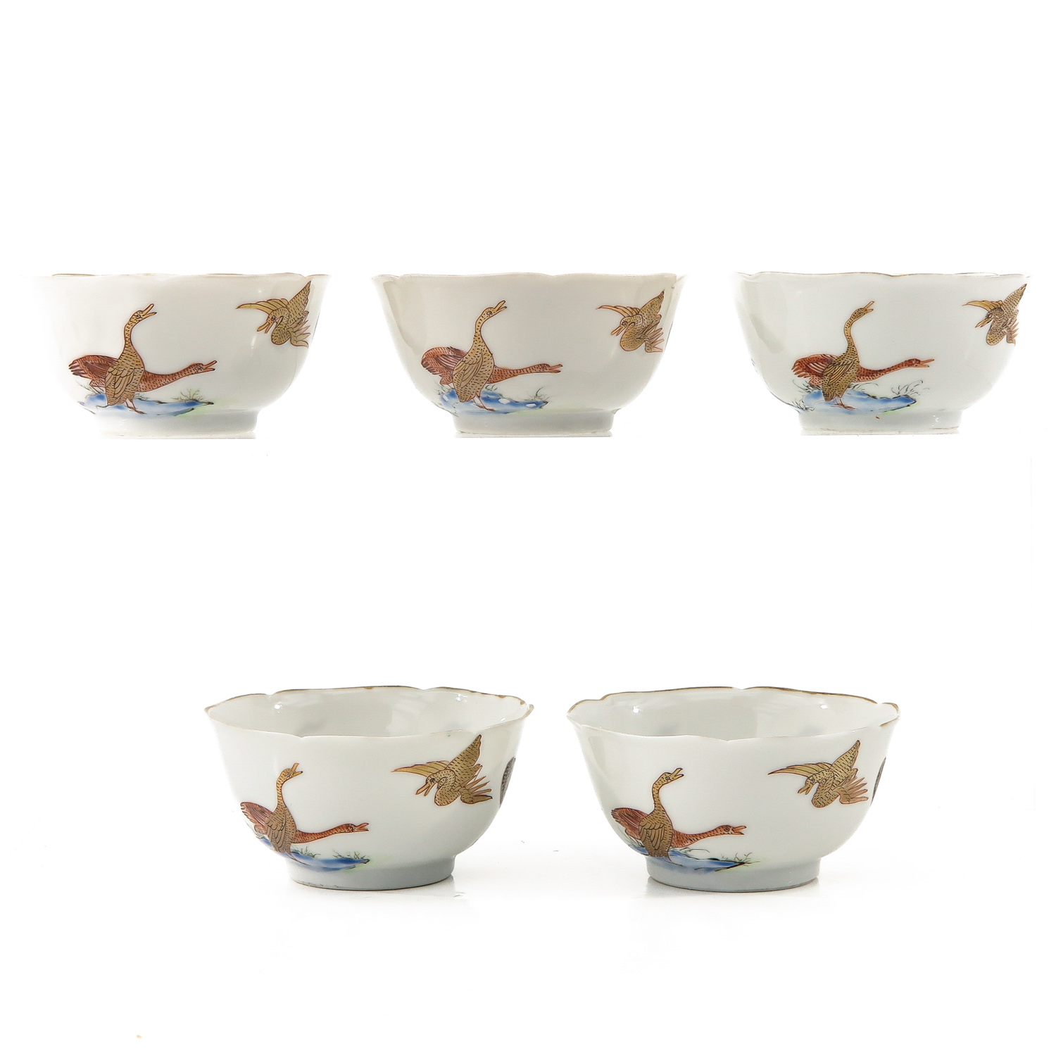 A Collection of 5 Cups and Saucers - Image 4 of 10