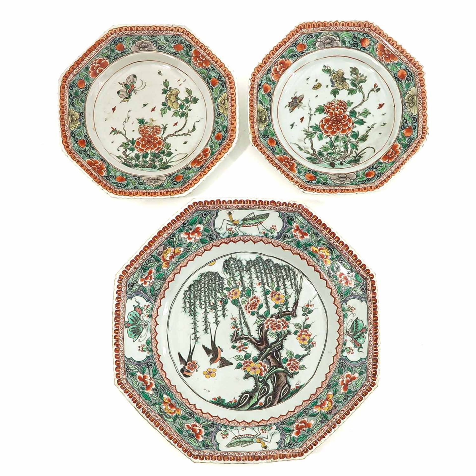 A Collection of 3 Plates