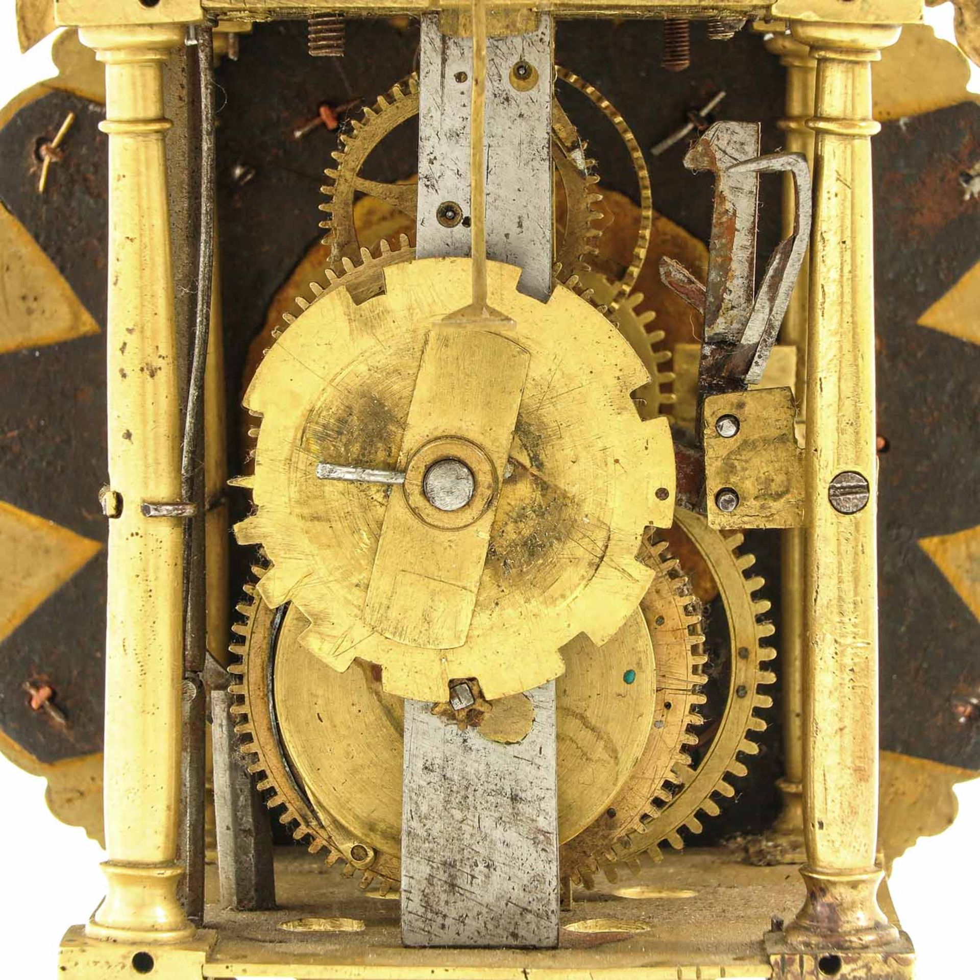 An 18th Century French Lantern Clock - Image 7 of 10