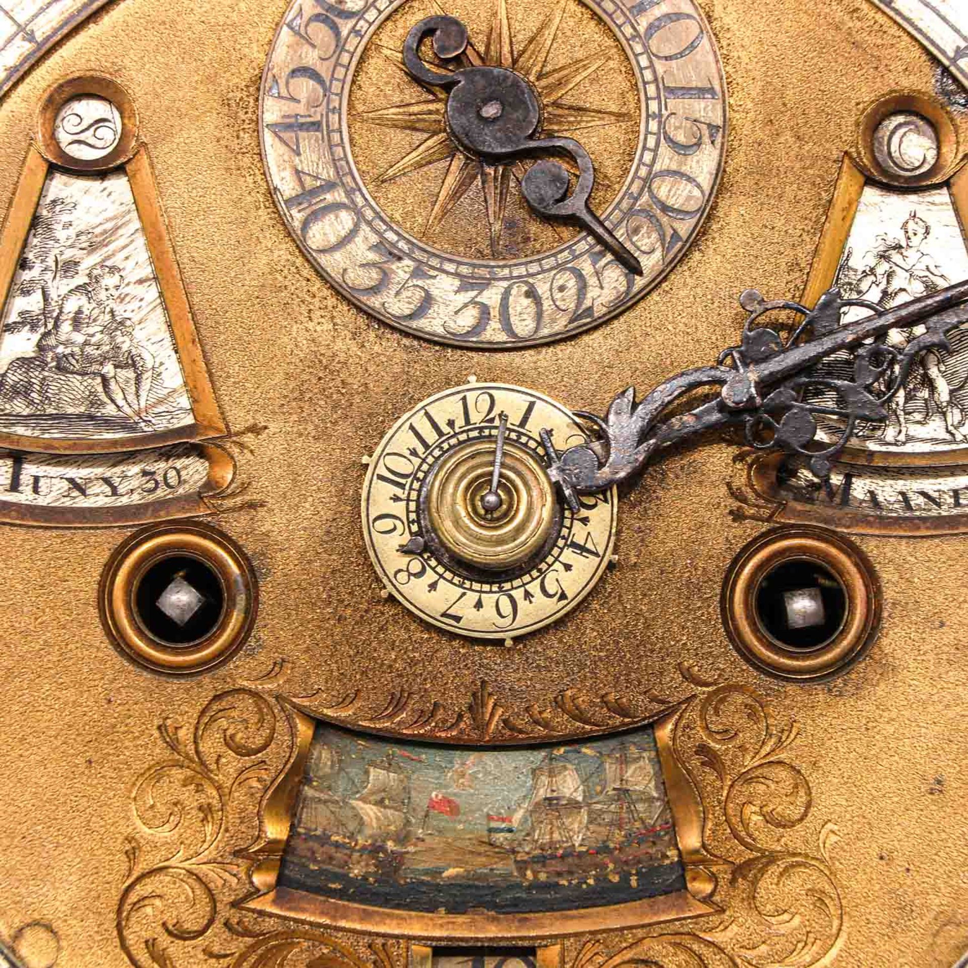 A Standing Clock by Nicolaas Weylandt - Image 5 of 10