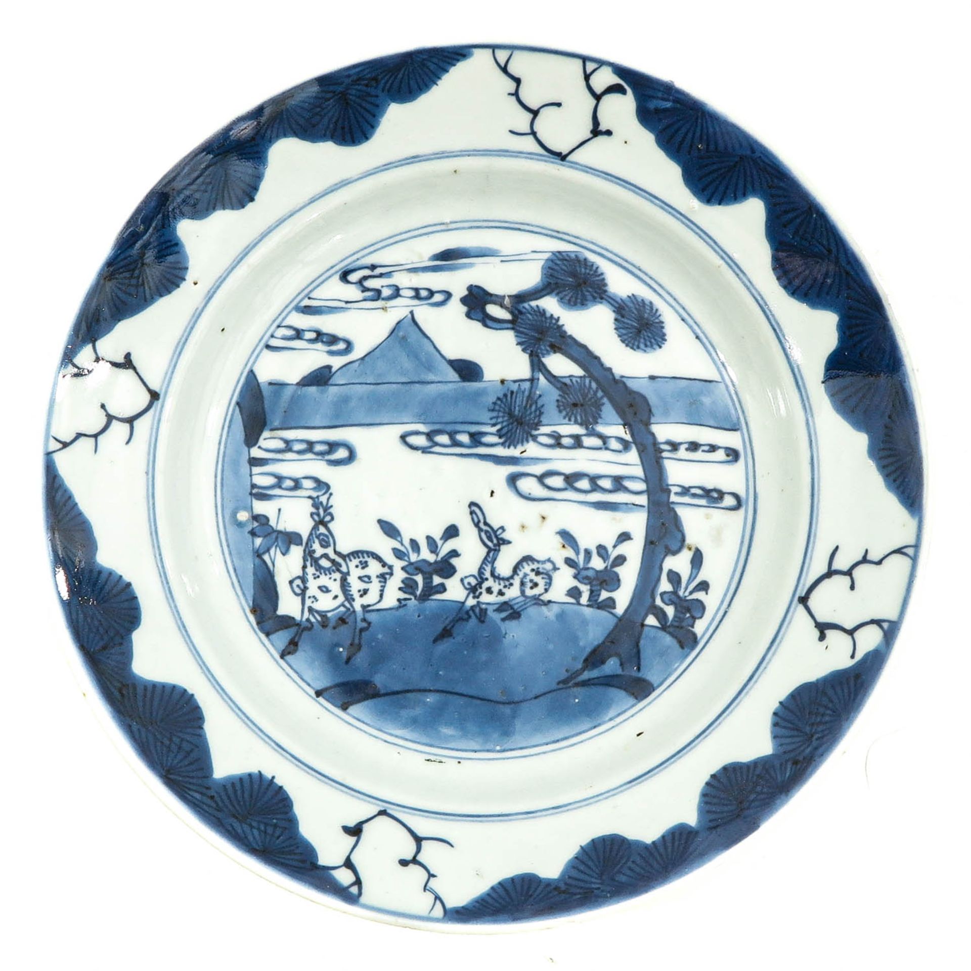 A pair of Blue and White Plates - Bild 5 aus 10