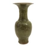 A Green Glaze Celadon Vase