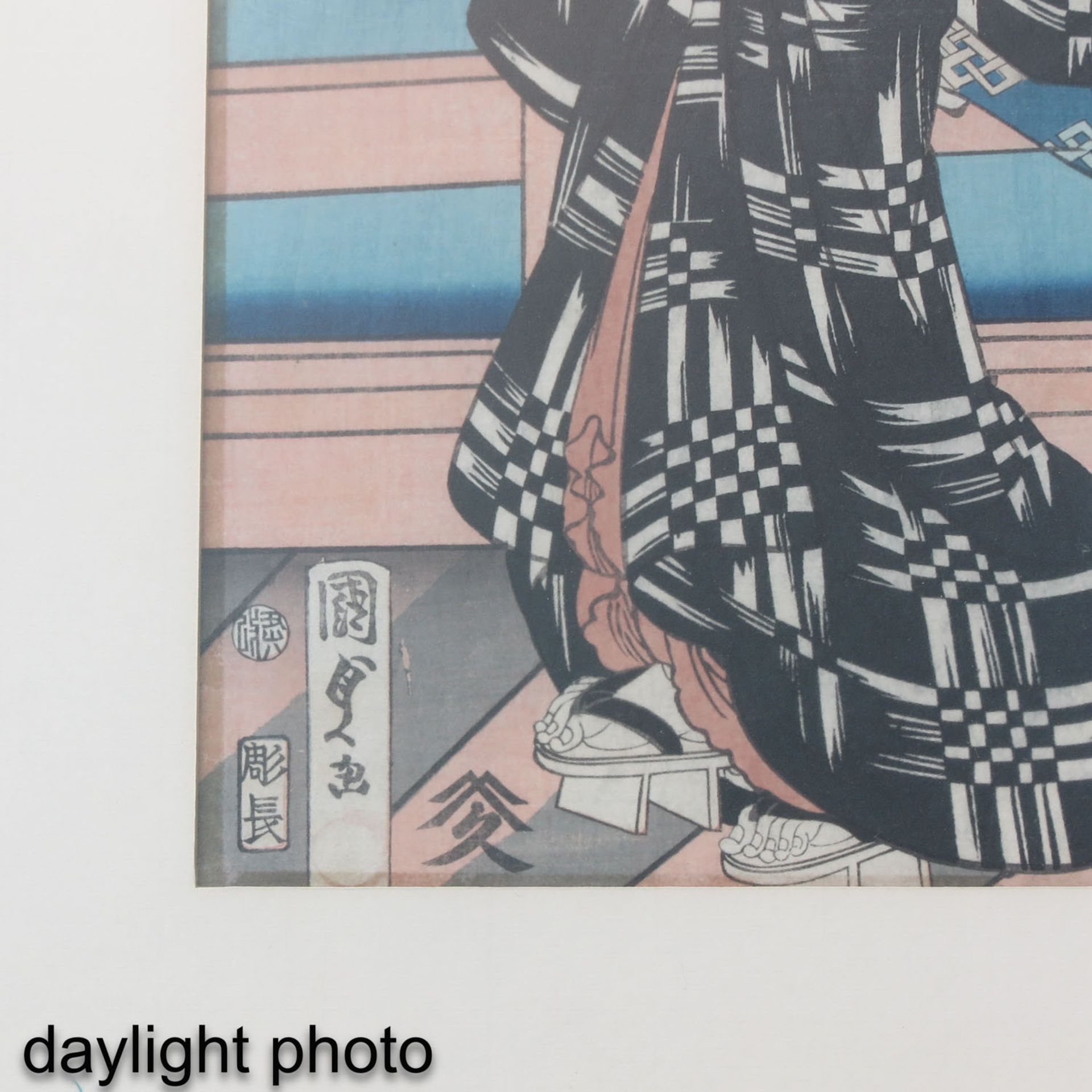 A Japanese Block Print - Bild 9 aus 9