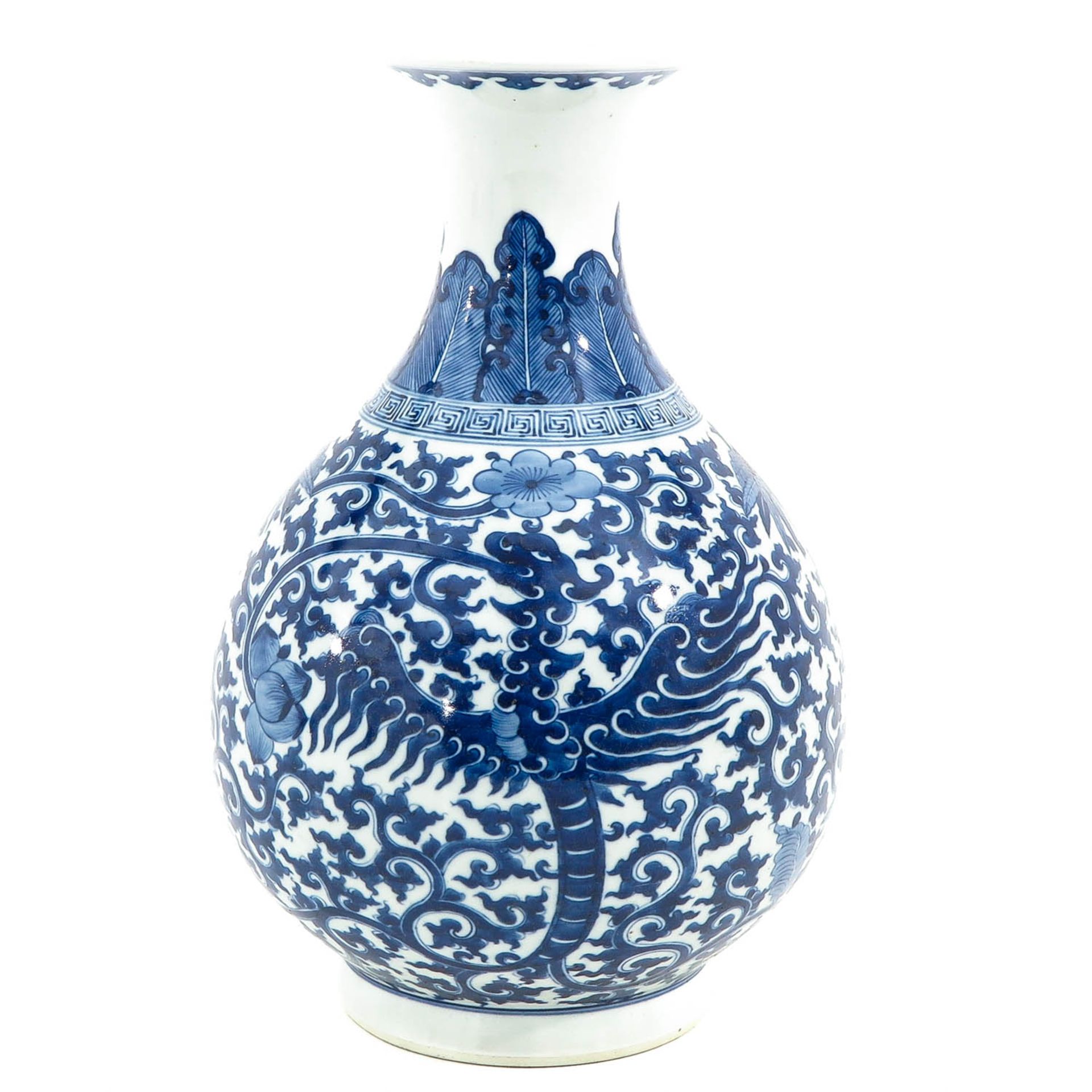 A Blue and White Vase