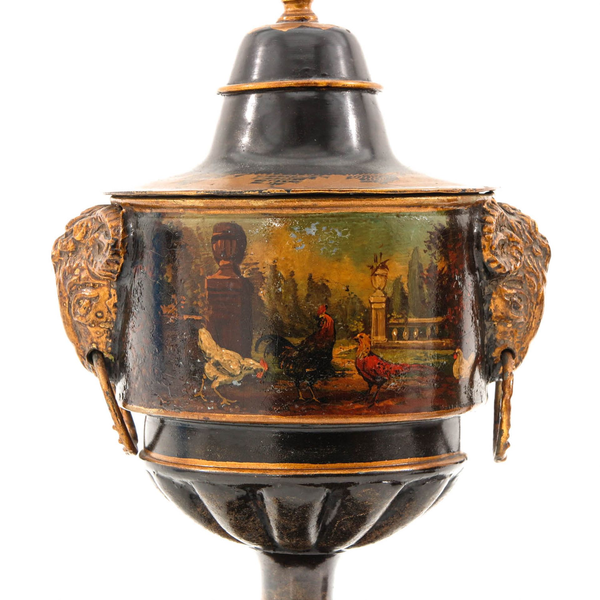 A Pair of Dutch 18th Century Chestnut Vases - Image 7 of 9