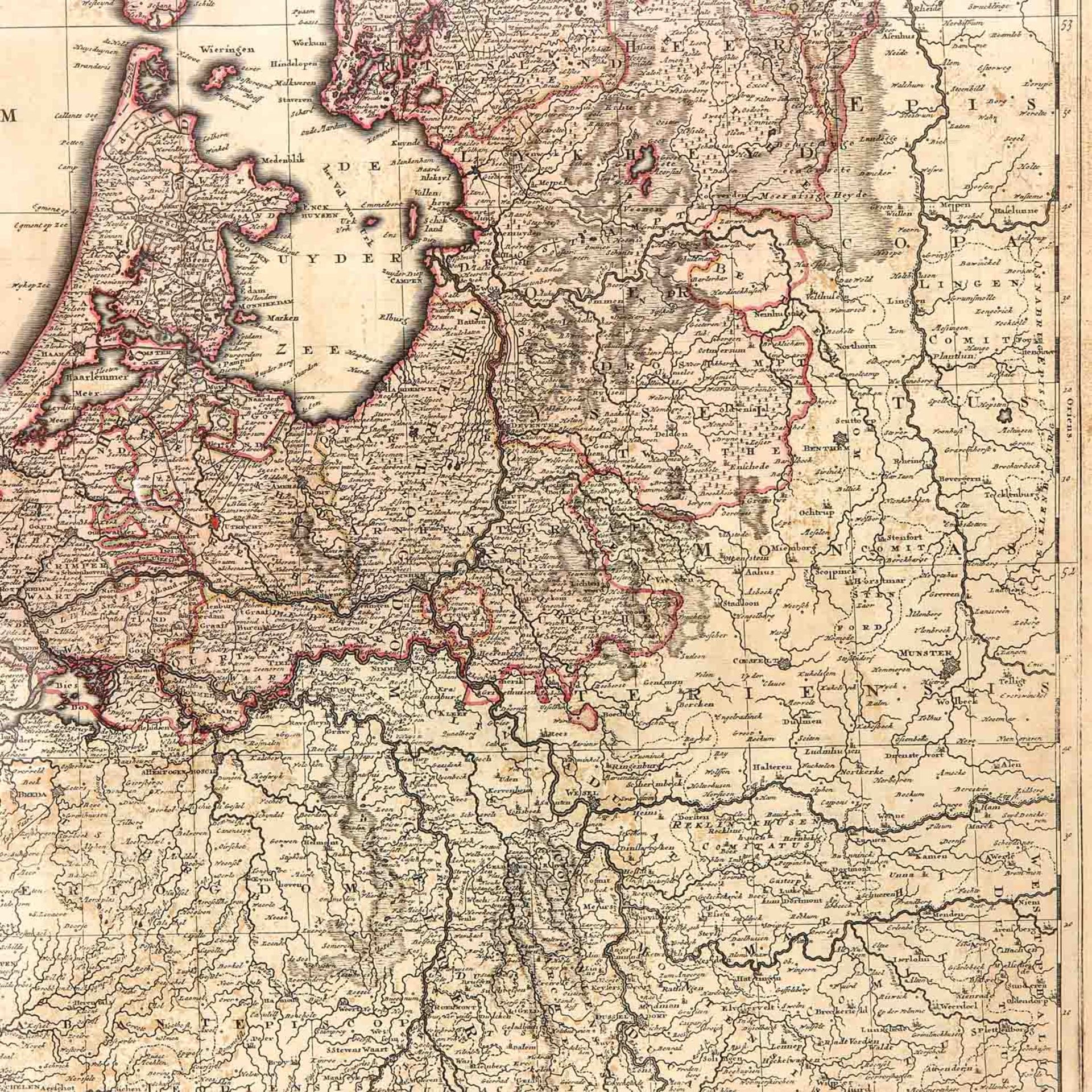 A Map by Gerardus en Leonardus Valk - Image 5 of 6