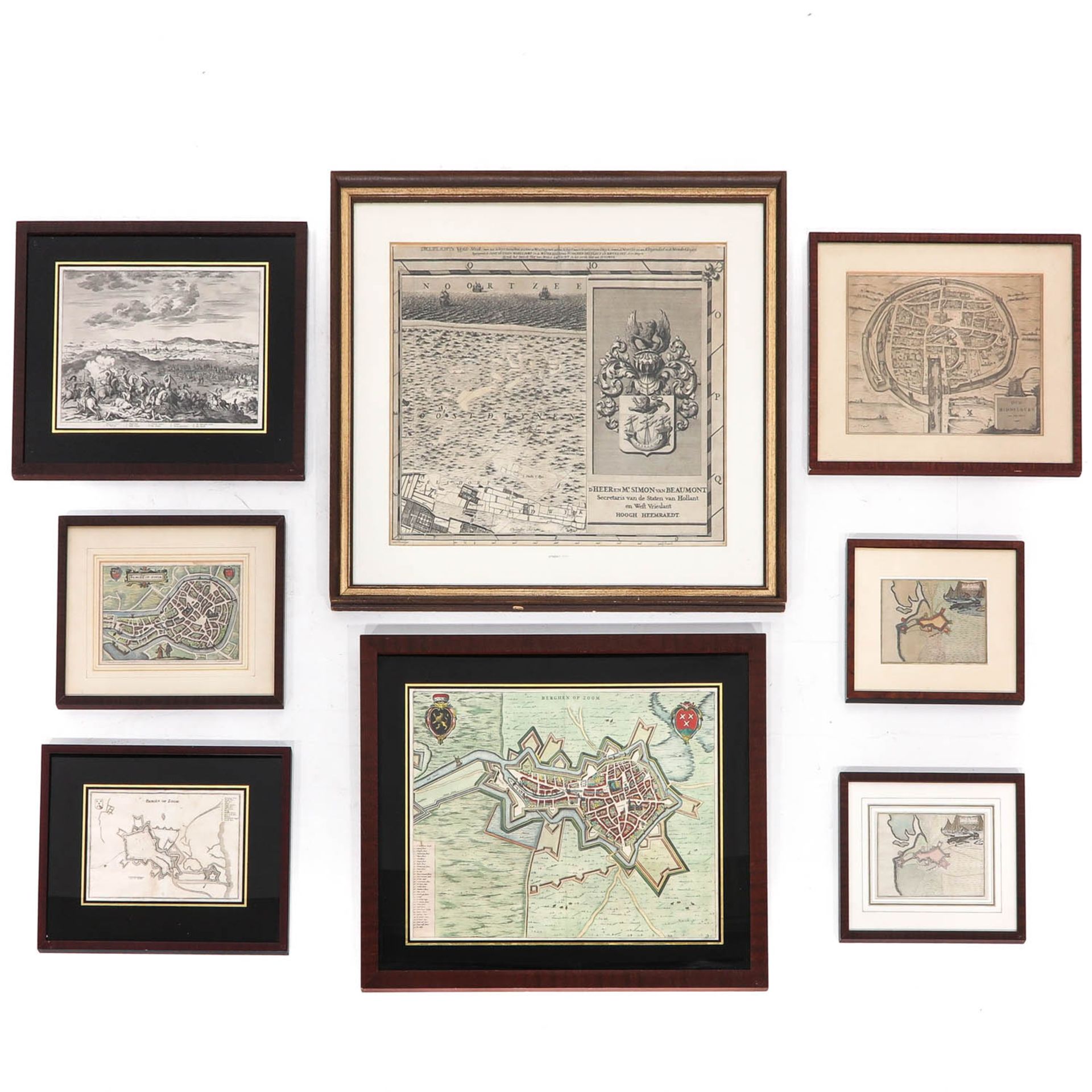 A Collection of 8 Prints and Etchings
