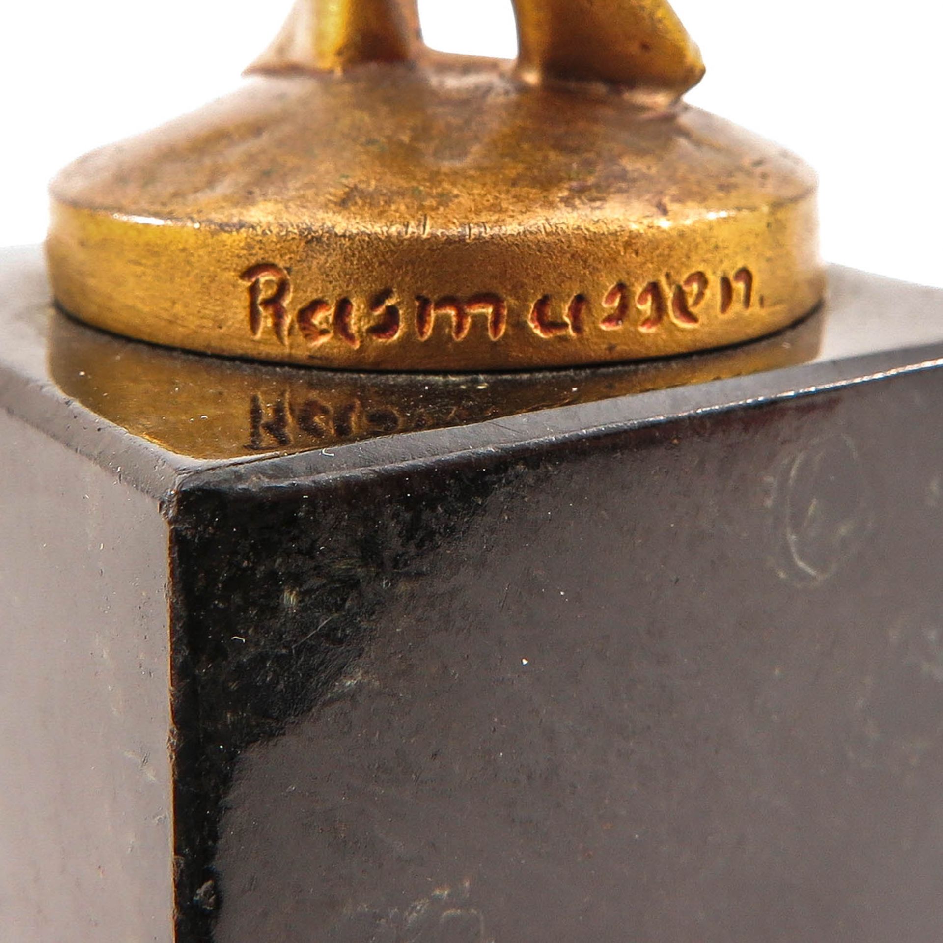A Bronze Sculpture Signed Otto Rasmussen - Image 7 of 9
