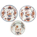 A Collection of 3 Imari Plates