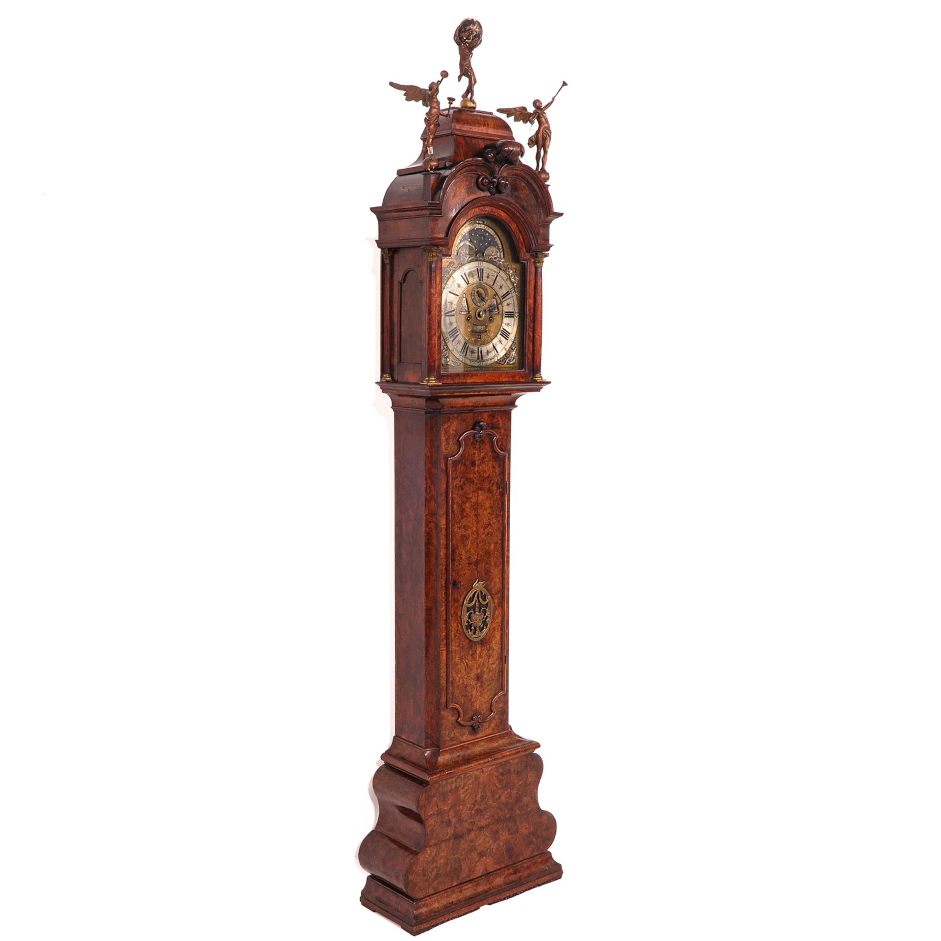 A Standing Clock by Nicolaas Weylandt - Image 2 of 10