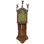 A 19th Century Wall Clock or Staartklok