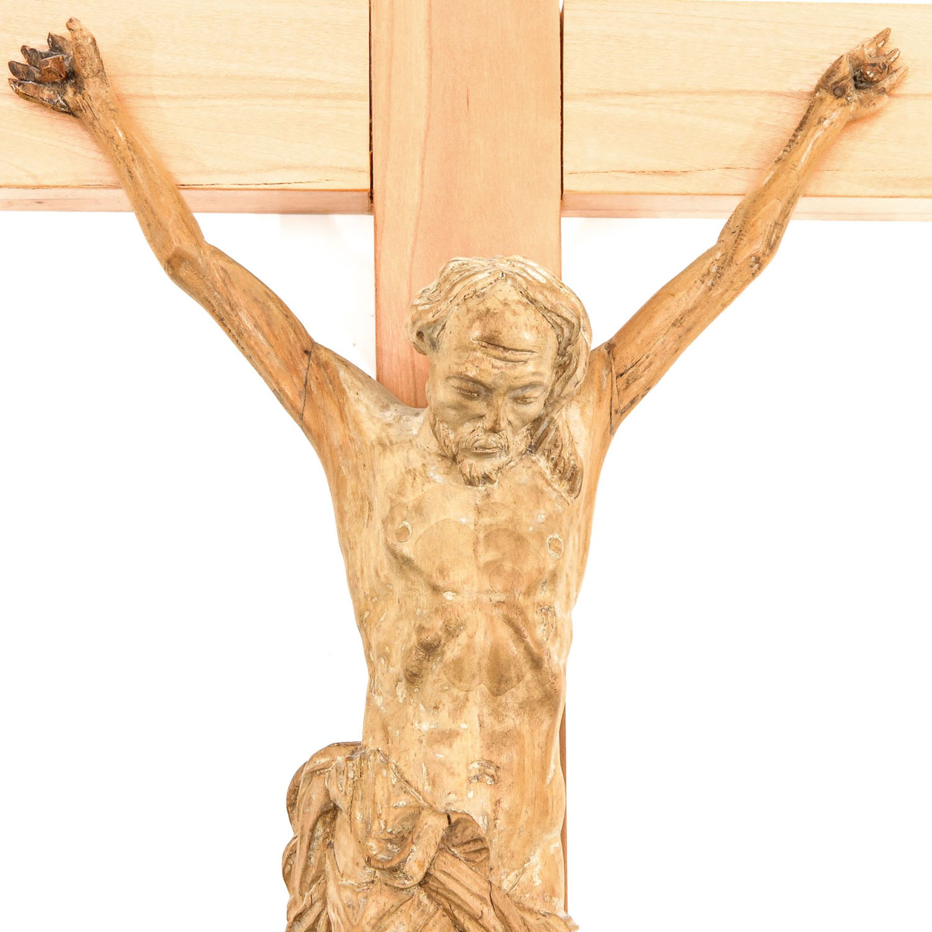 A Wood Crucifix - Image 5 of 6