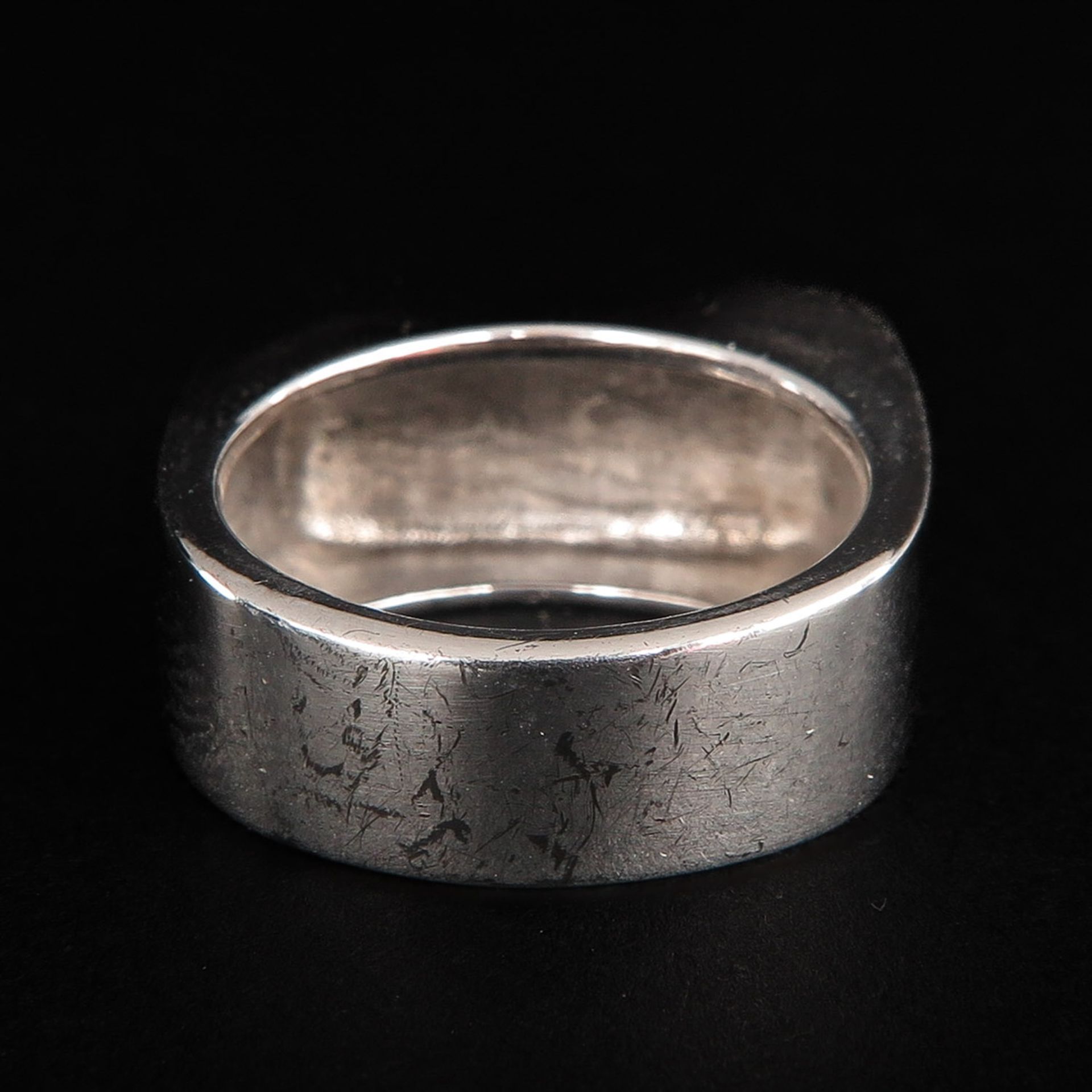 A Silver Lapponia Ring Designed by Bjorn Weckstrom - Image 3 of 6