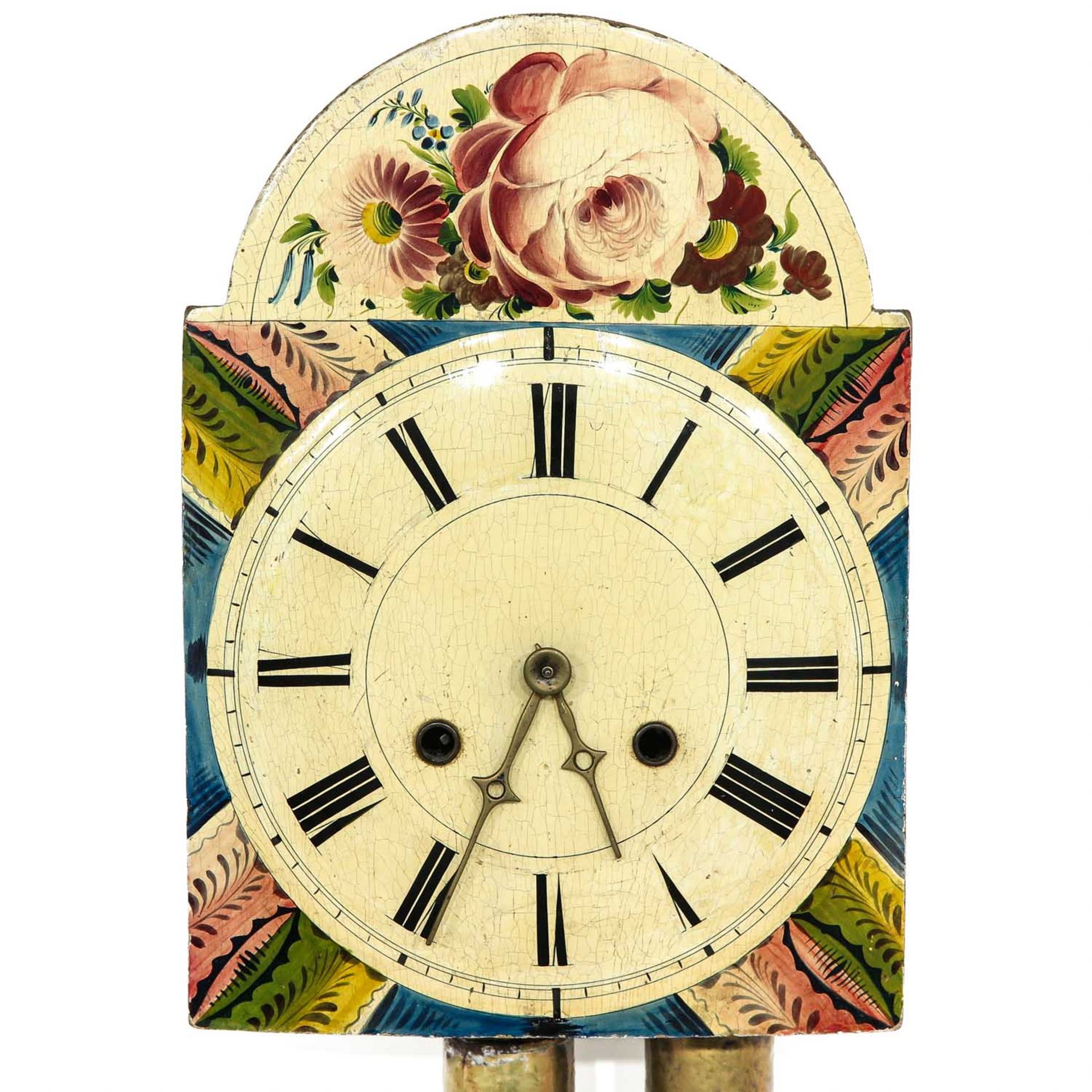 A 19th Century Wall Clock - Image 4 of 8