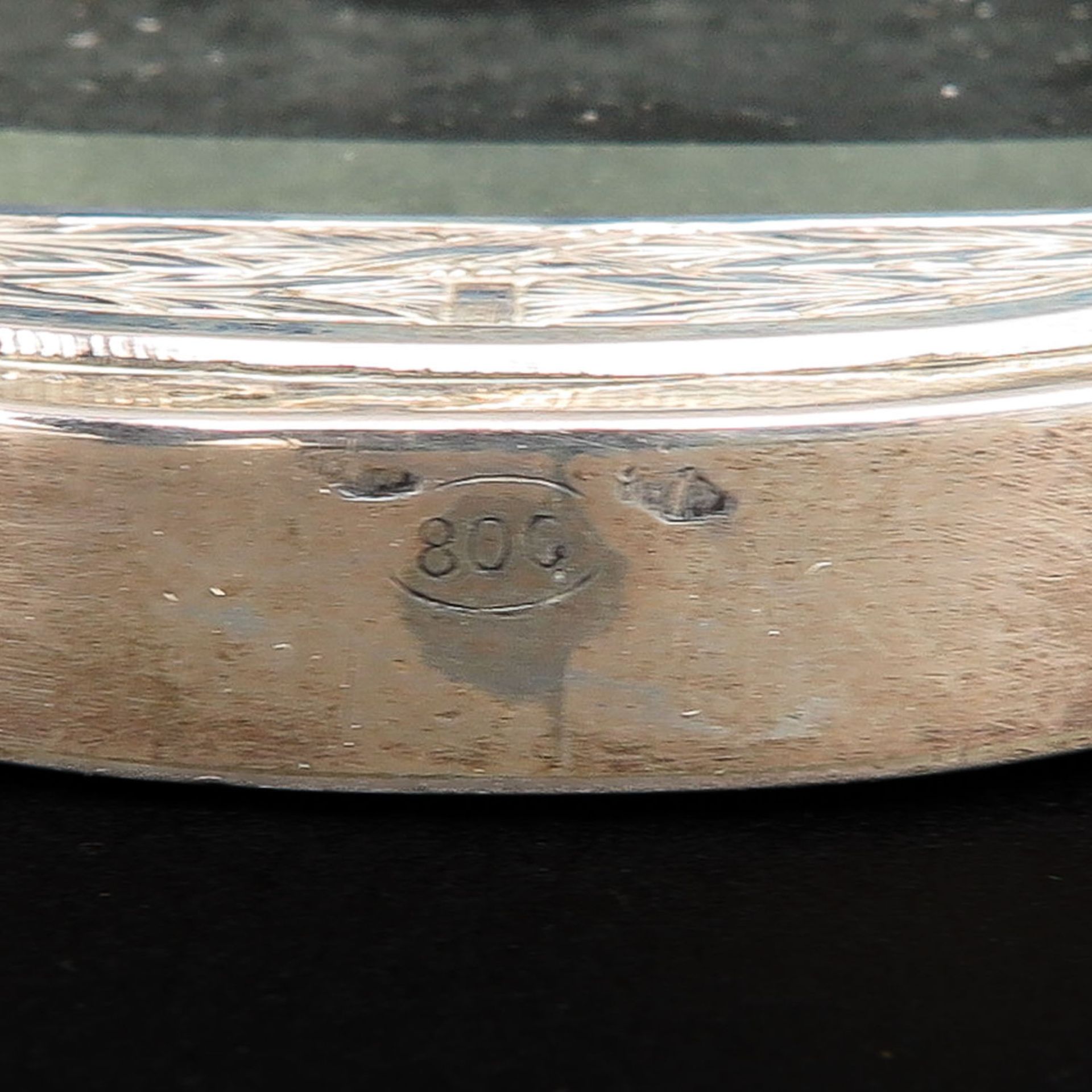 A Silver Vanity Set - Image 7 of 10