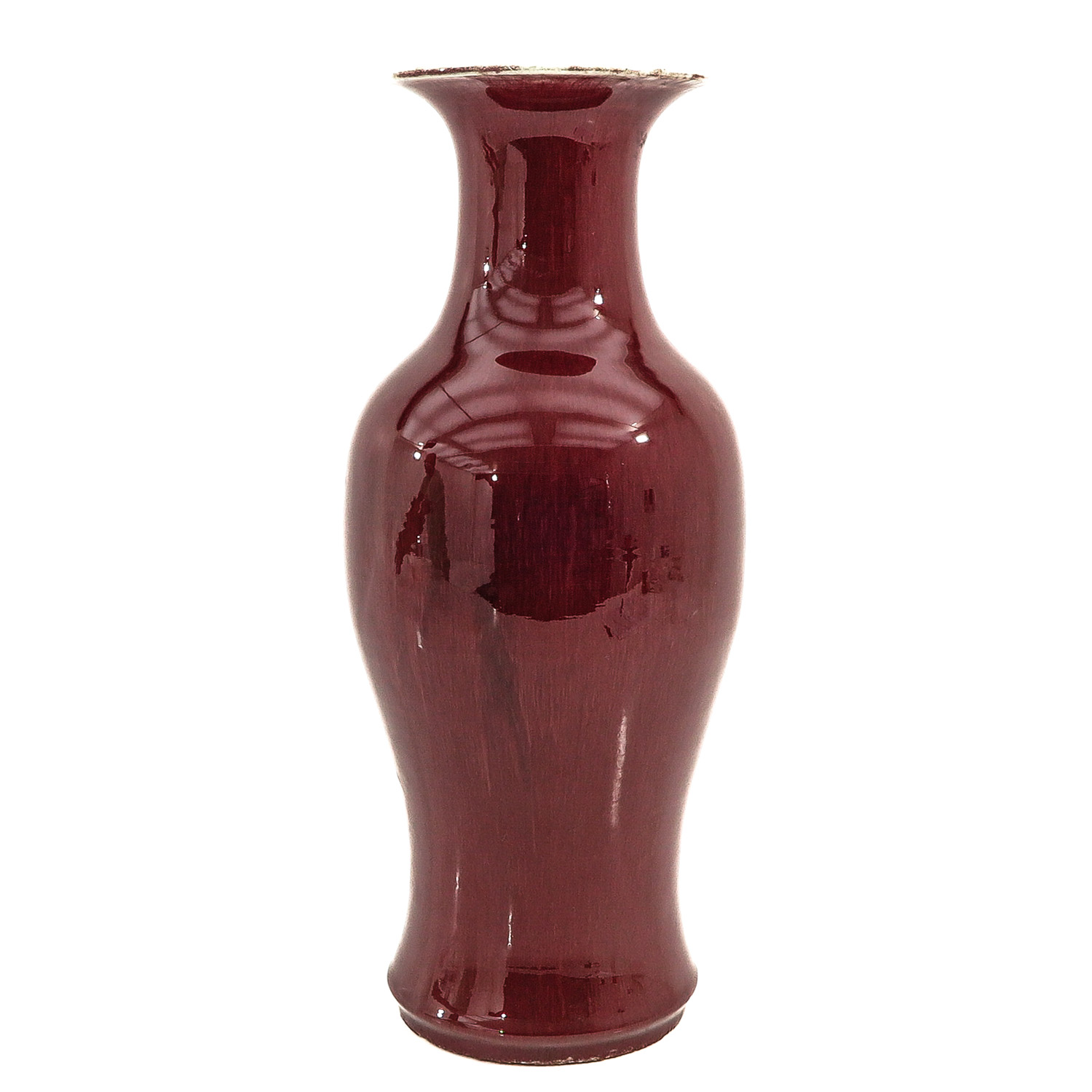 A Sang de Boeuf Decor Vase - Image 3 of 9