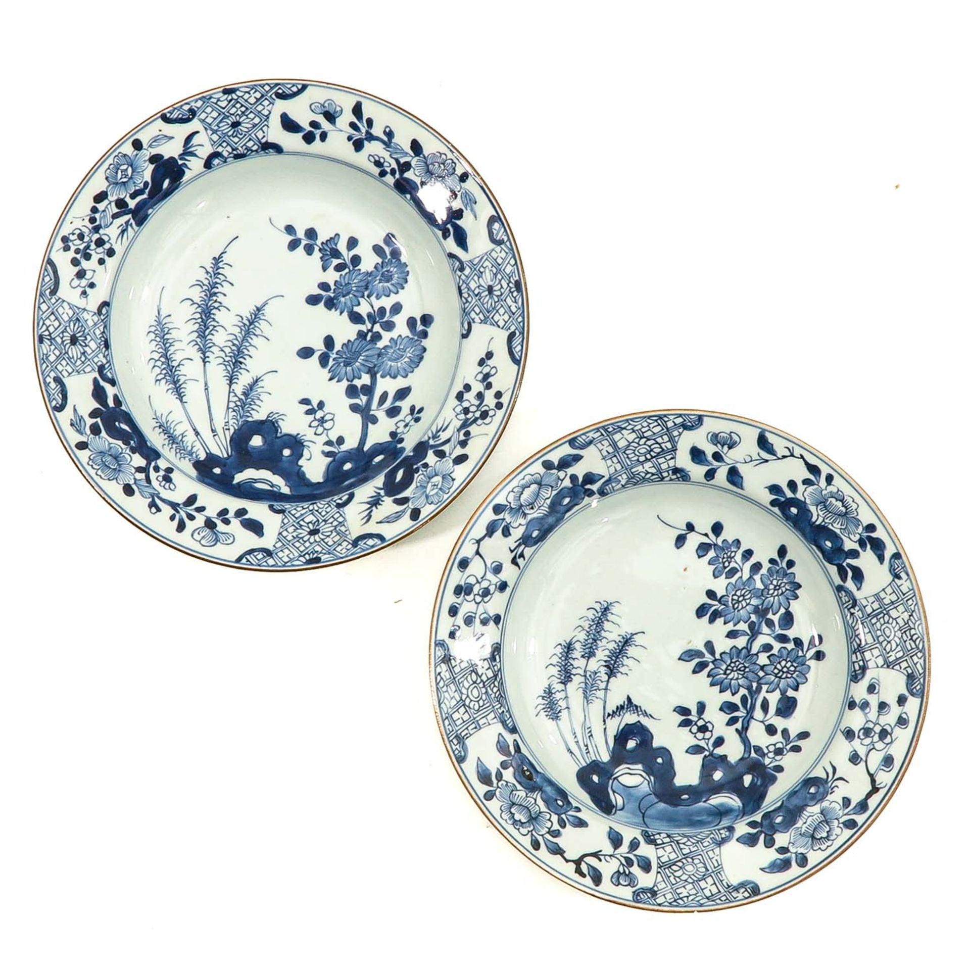 A Series of 4 Blue and White Plates - Image 5 of 9