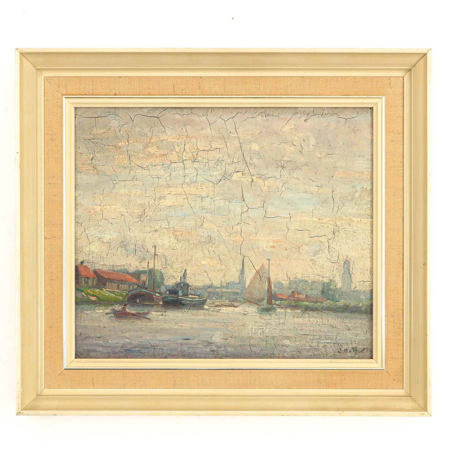 A Signed Oil on Board