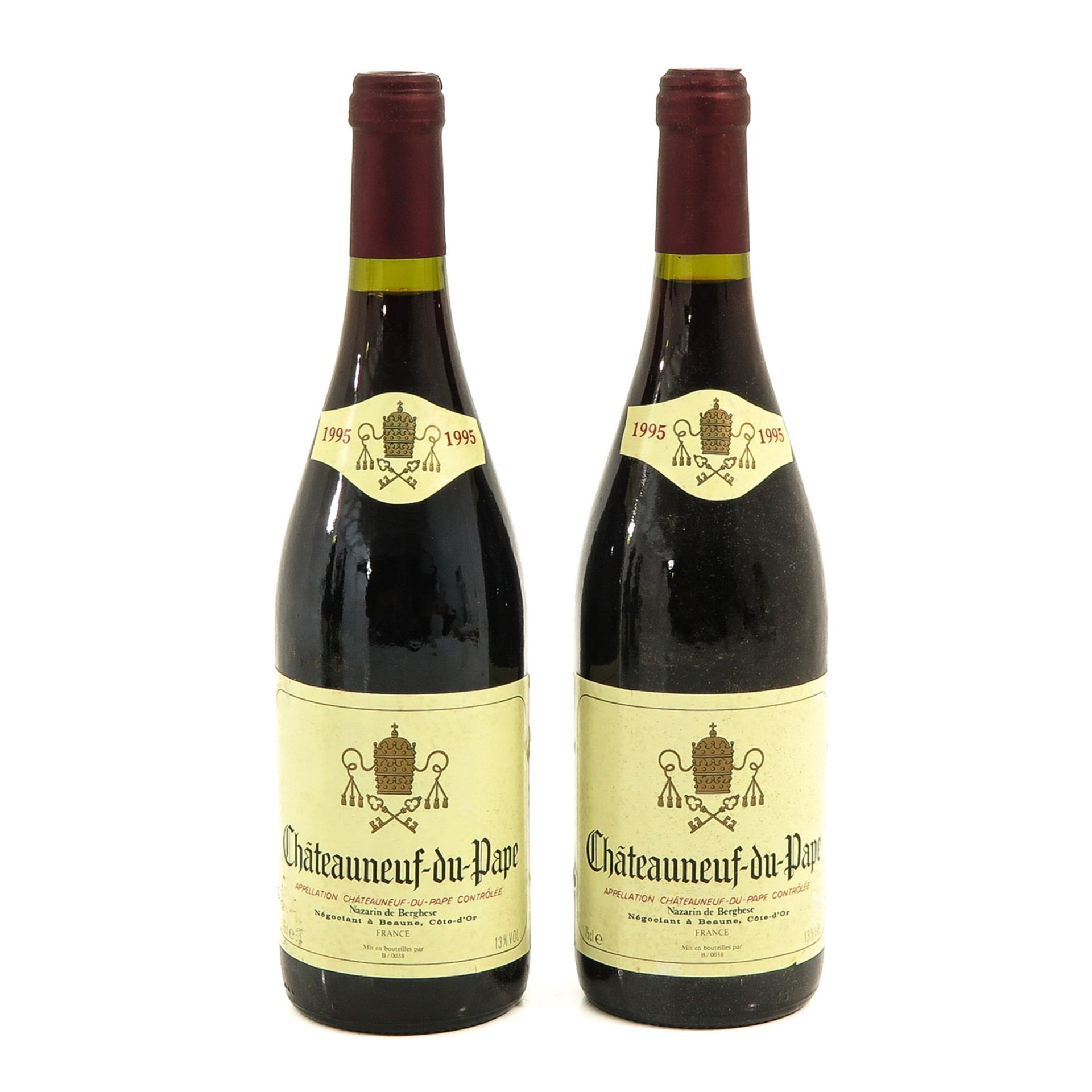 A Crate with 6 Bottles of Chateauneuf-du-Pape 1995 - Image 4 of 10