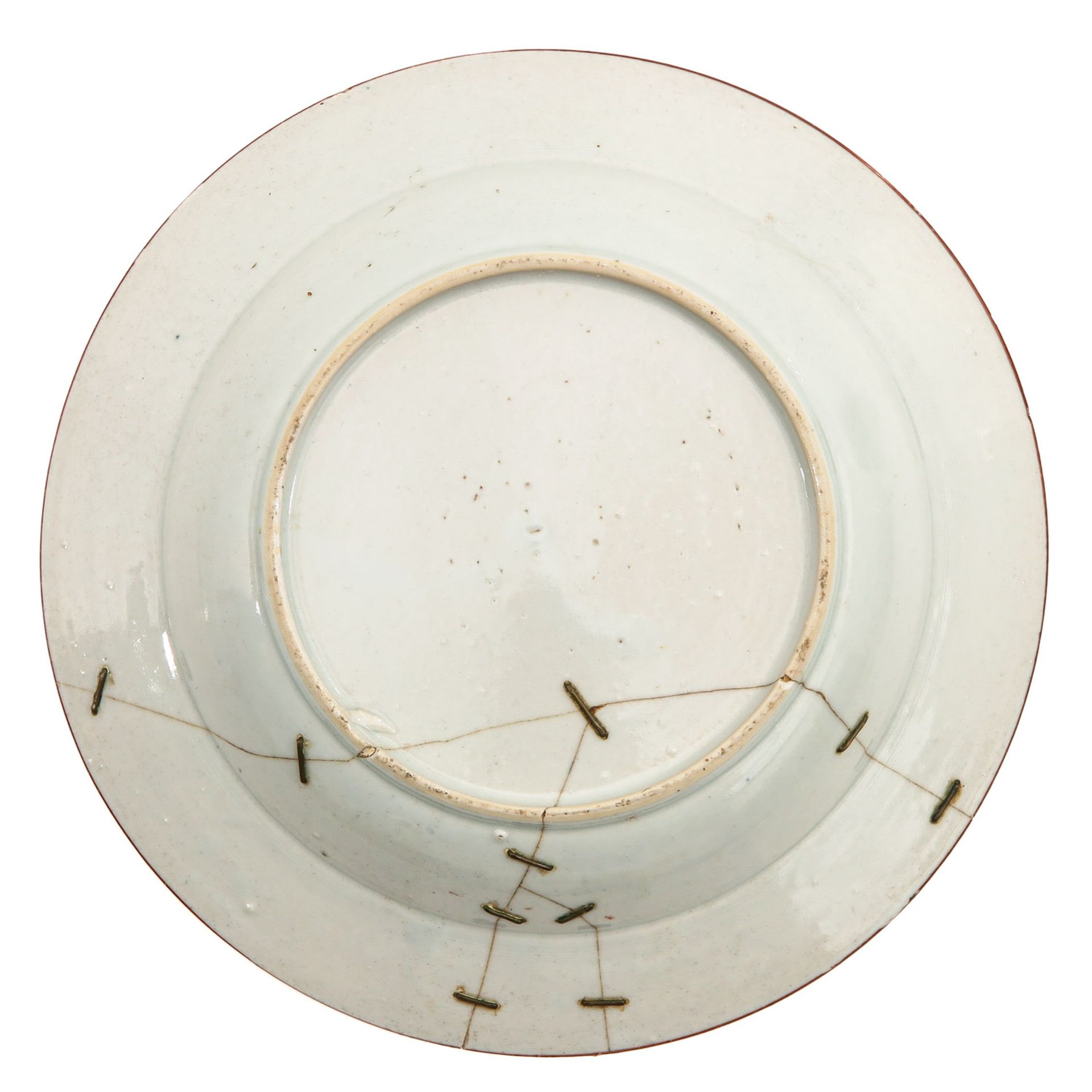 A Series of 3 Polychrome Decor Plates - Image 6 of 10