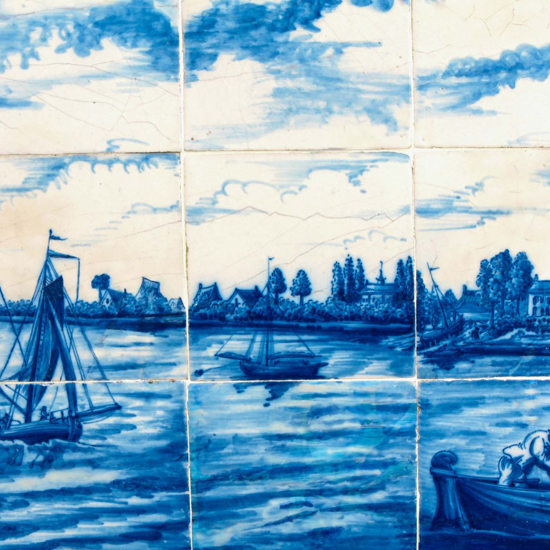 A Dutch Tile Tableau - Image 5 of 6