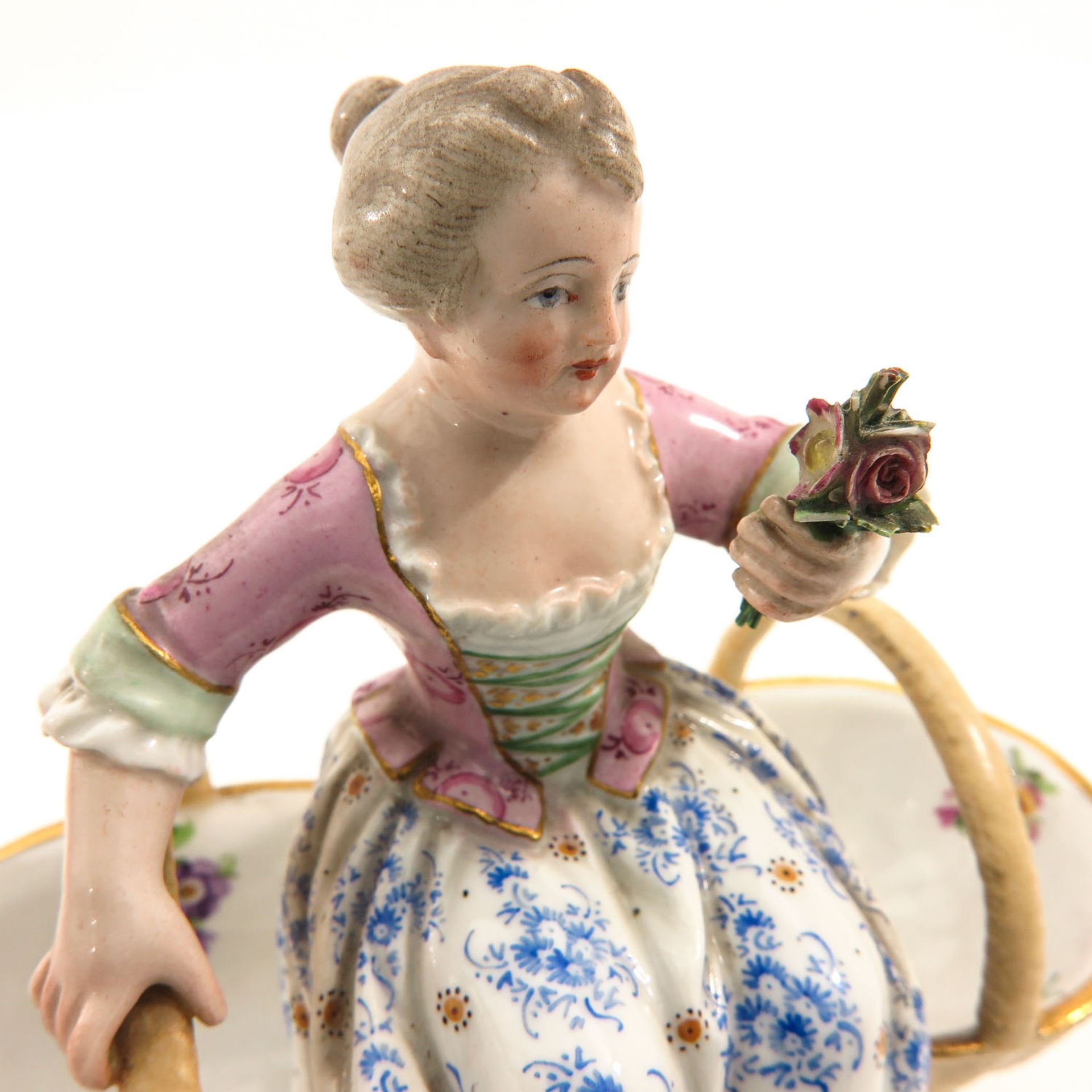 A Lot of 2 Meissen Salt Cellars - Image 10 of 10