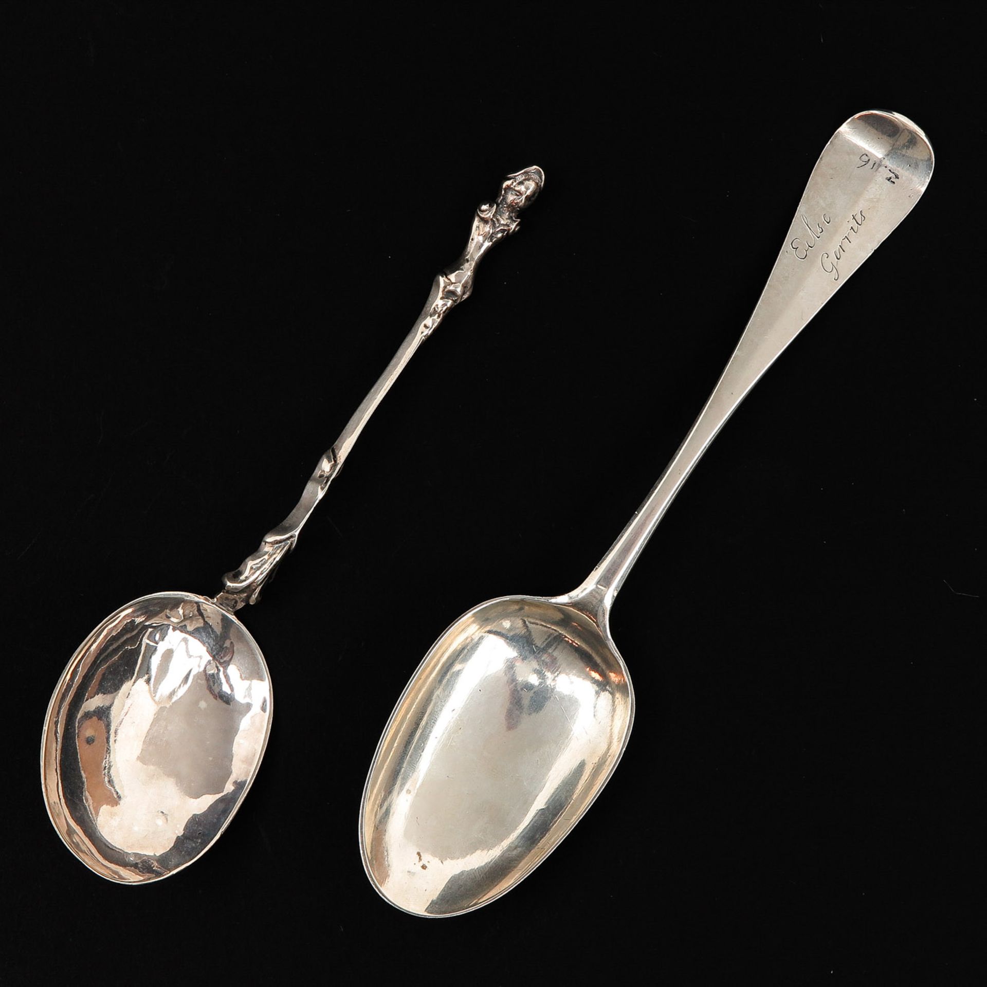 A Collection of 4 Silver Spoons - Image 3 of 10