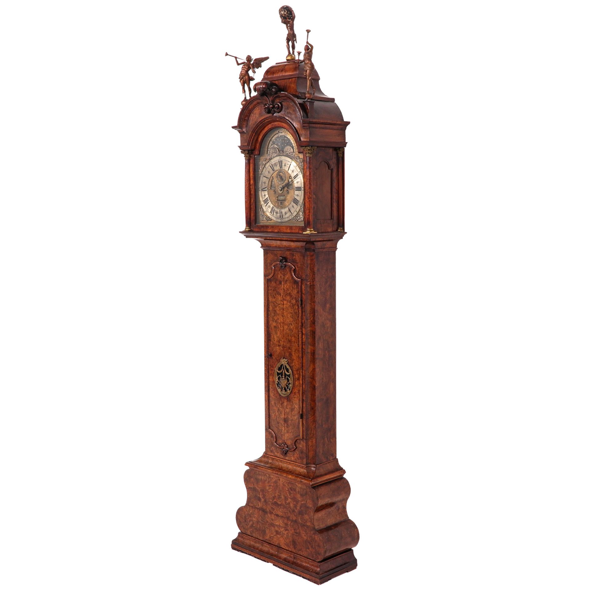 A Standing Clock by Nicolaas Weylandt - Image 3 of 10
