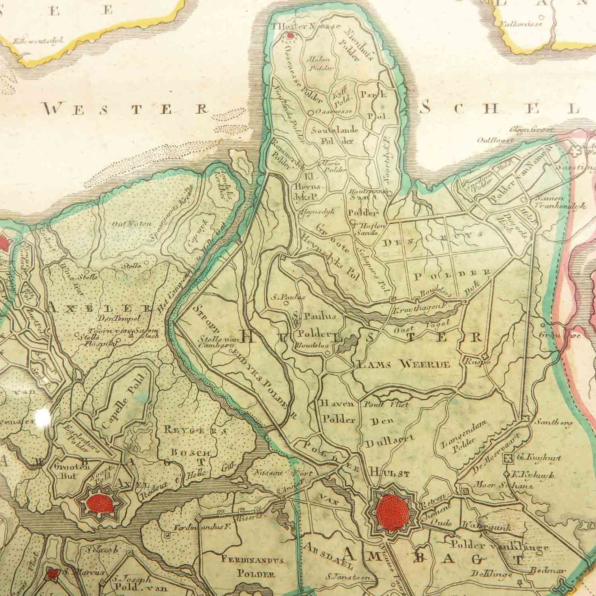 An 18th Century Map of Hulst - Image 4 of 4