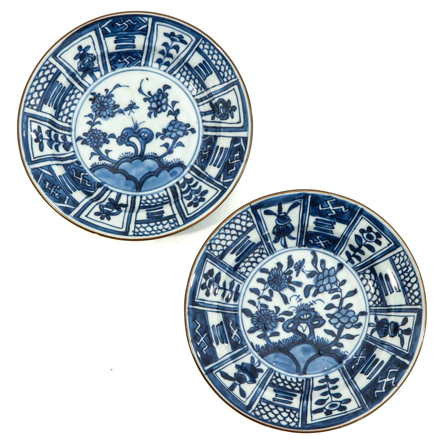 A Collection of 6 Blue and White Plates - Image 5 of 10