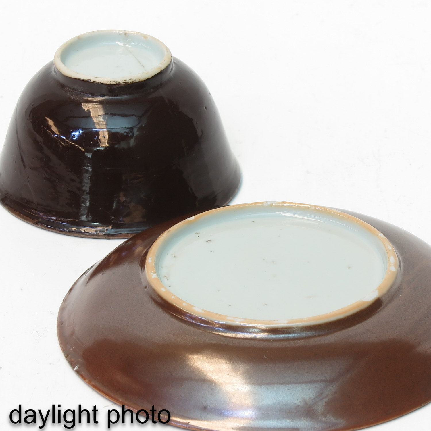 A Series of 4 Batavianware Cups and Saucers - Image 10 of 10