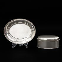 A Silver Cookie Box