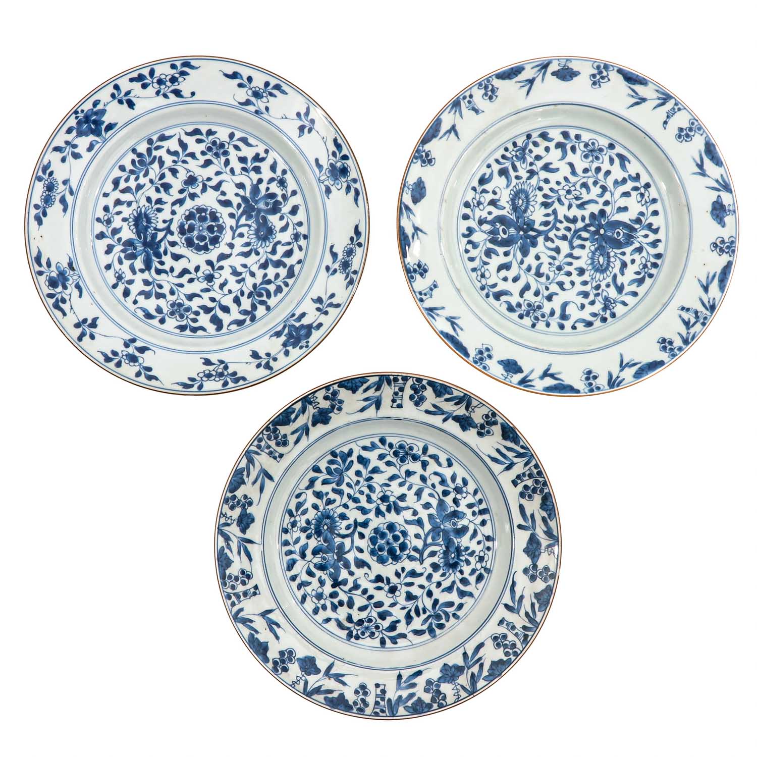 A Series of 9 Blue and White Plates - Image 3 of 10