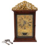 A Clock Signed Amourette Abbeville