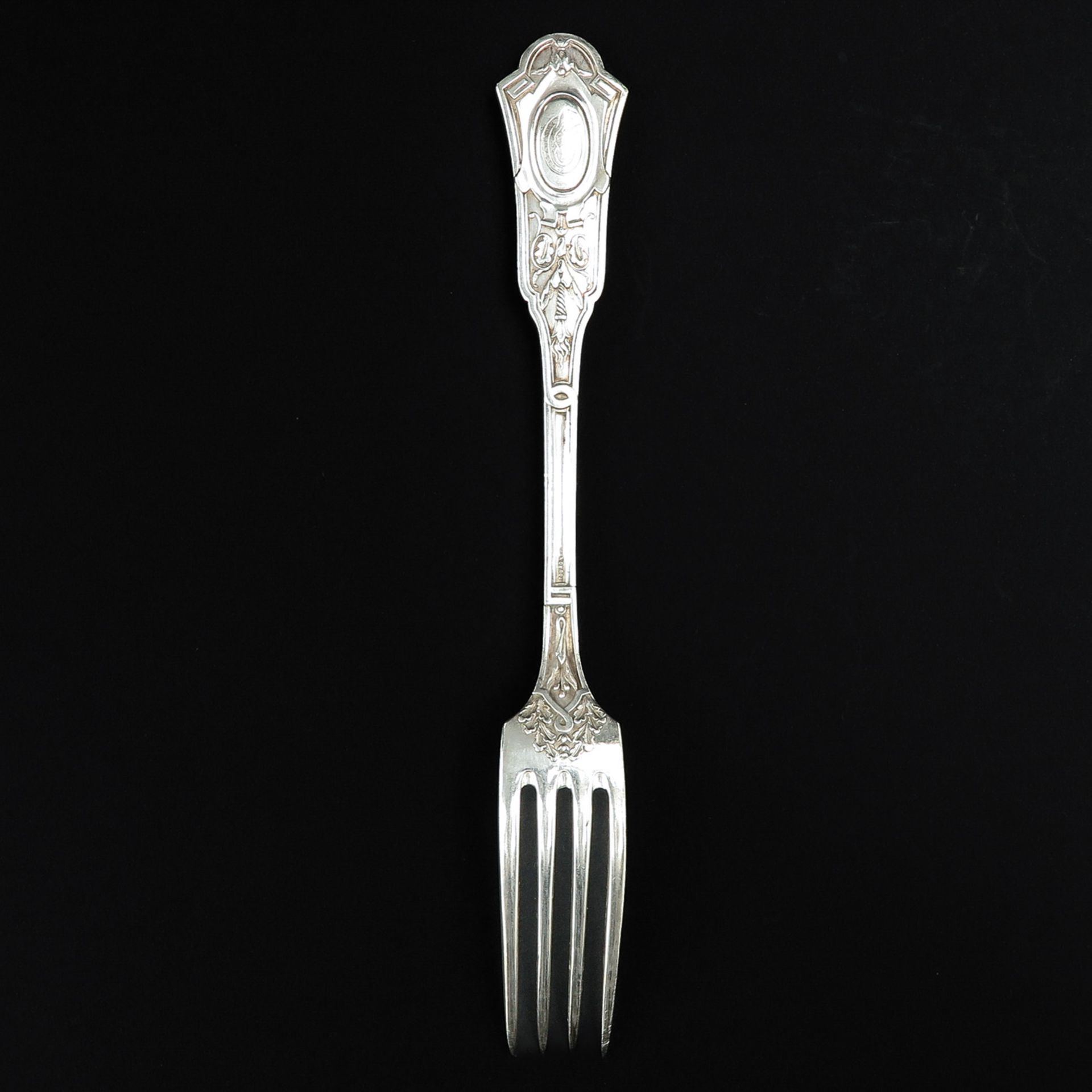 A Silver 6 Piece Place Cutlery Set - Image 4 of 8