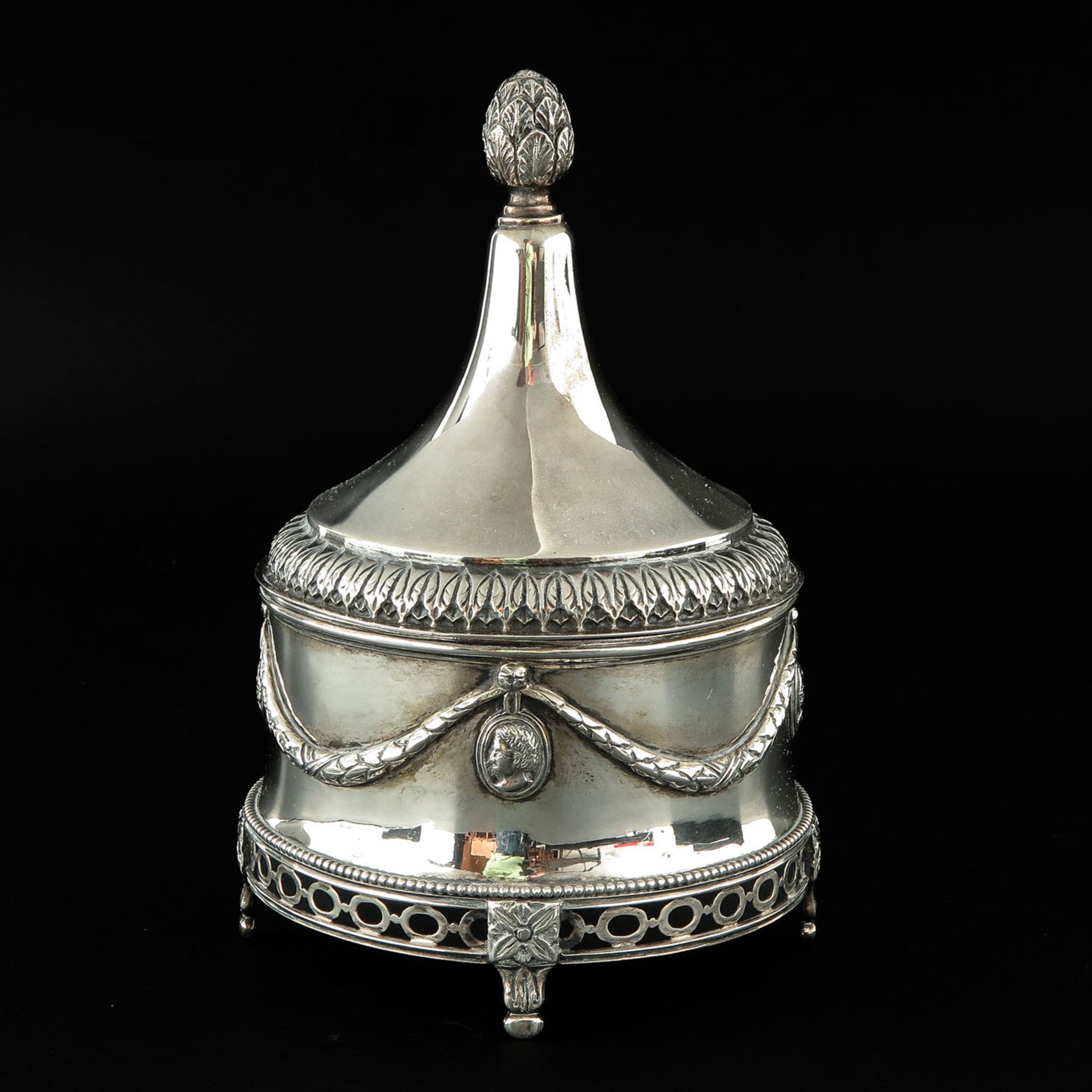 A Silver Louis XVI Tobacco Box