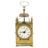 A French Capucine Clock