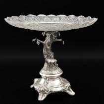 A Crystal Table Piece