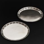 A Pair of Silver Cabarets