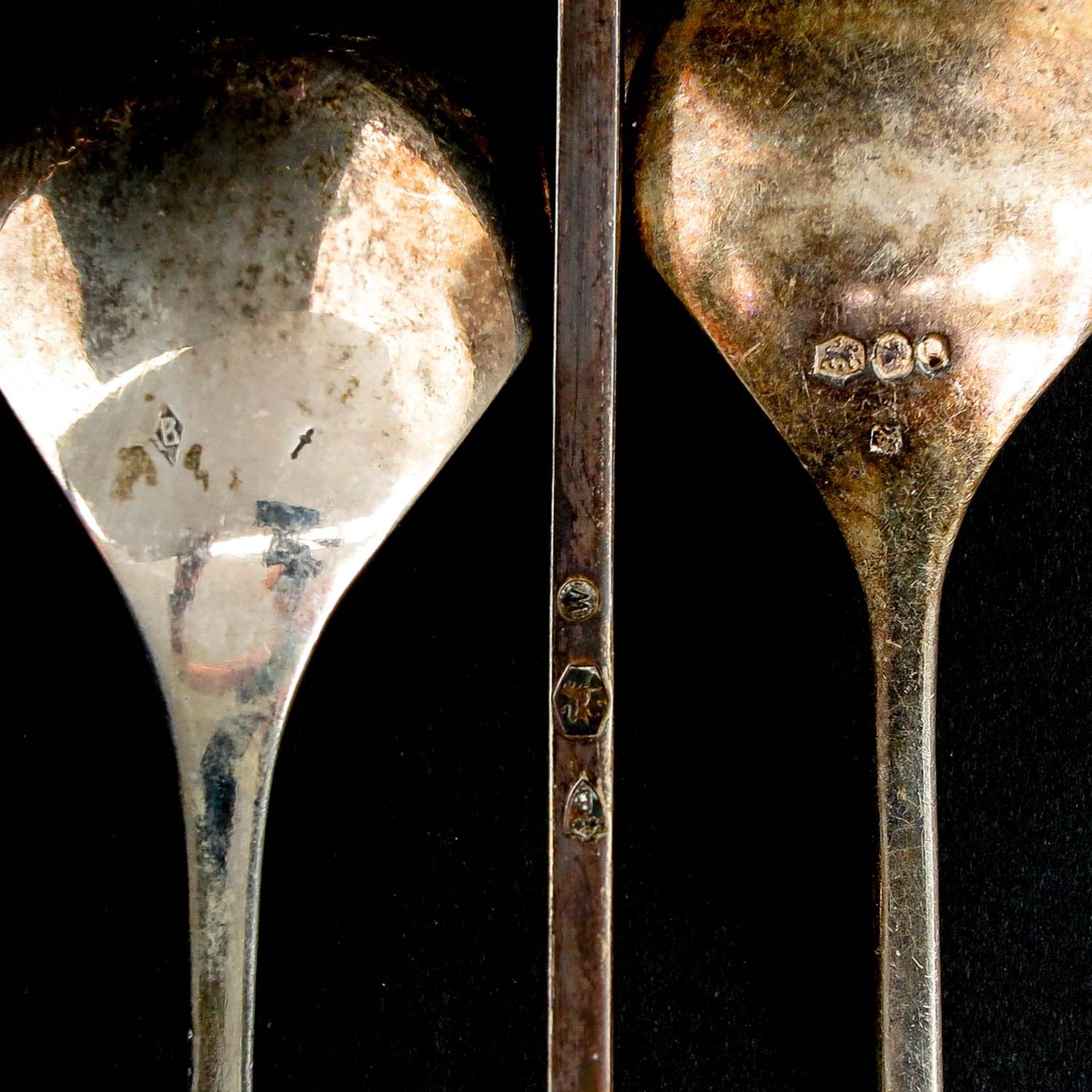 A Dutch Silver Knitting Spoon - Image 10 of 10