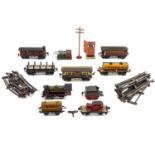 A Collection of Marklin Trains and Accessories
